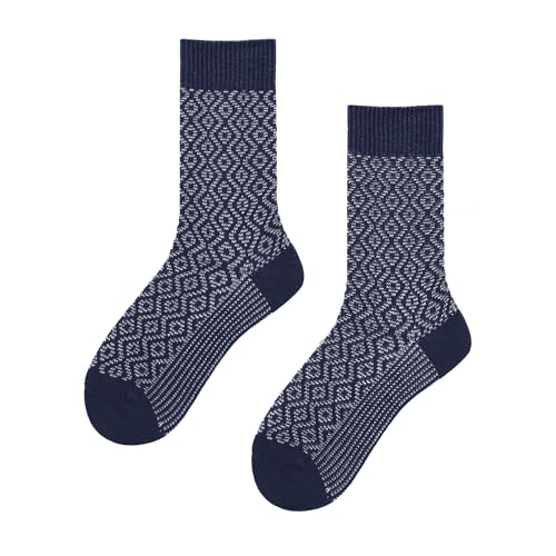 hudson-cozy-graphic-socken-black-wollmischung-jacquard image 8