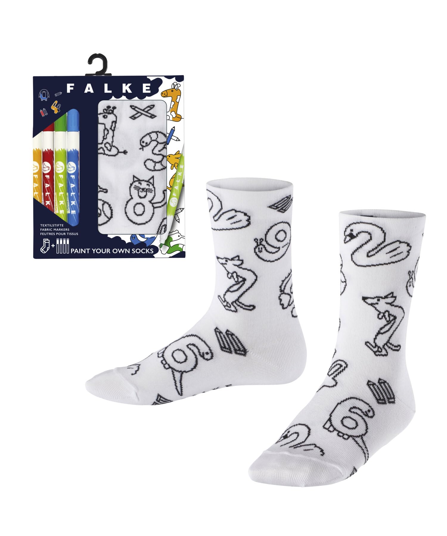falke-paint-your-own-socken-kinder-23-26-baumwolle image 1