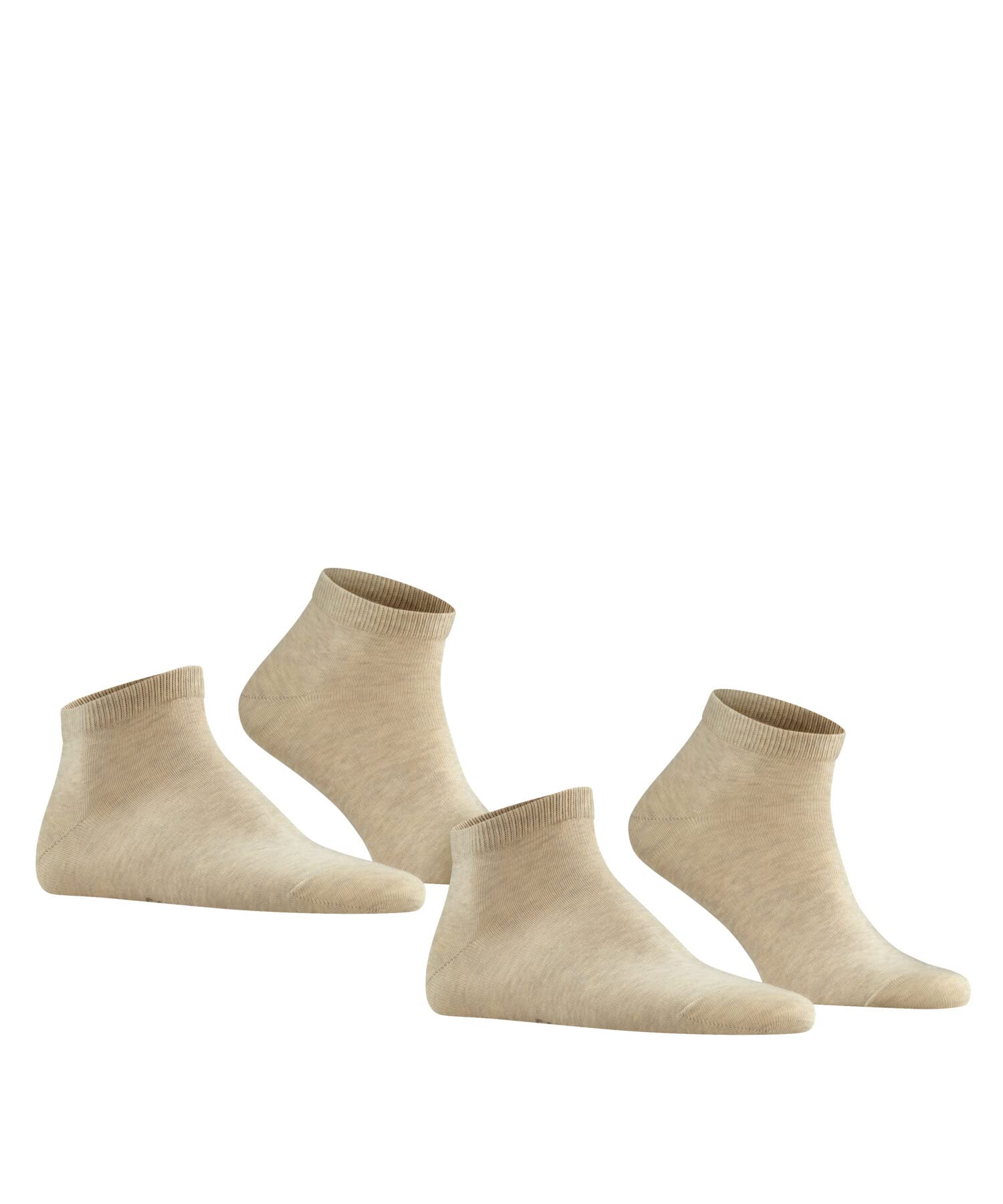 falke-happy-sneakersocken-herren-baumwolle-schwarz-2-paar image 3