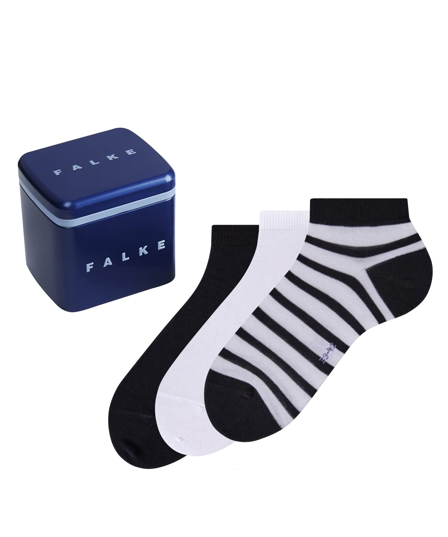 falke-happy-box-mix-sneakersocken-baumwolle-3-pack-herren image 1
