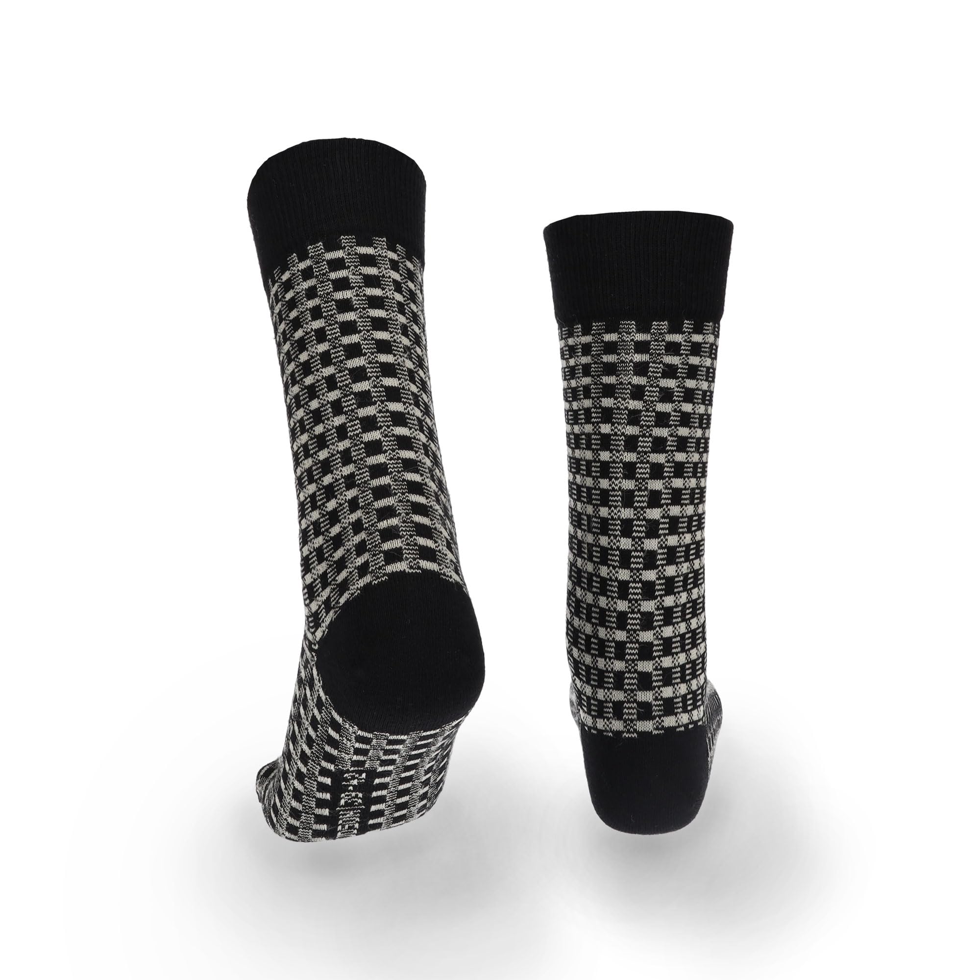 hudson-link-fashion-socke-schwarz-39-42-karo image 3