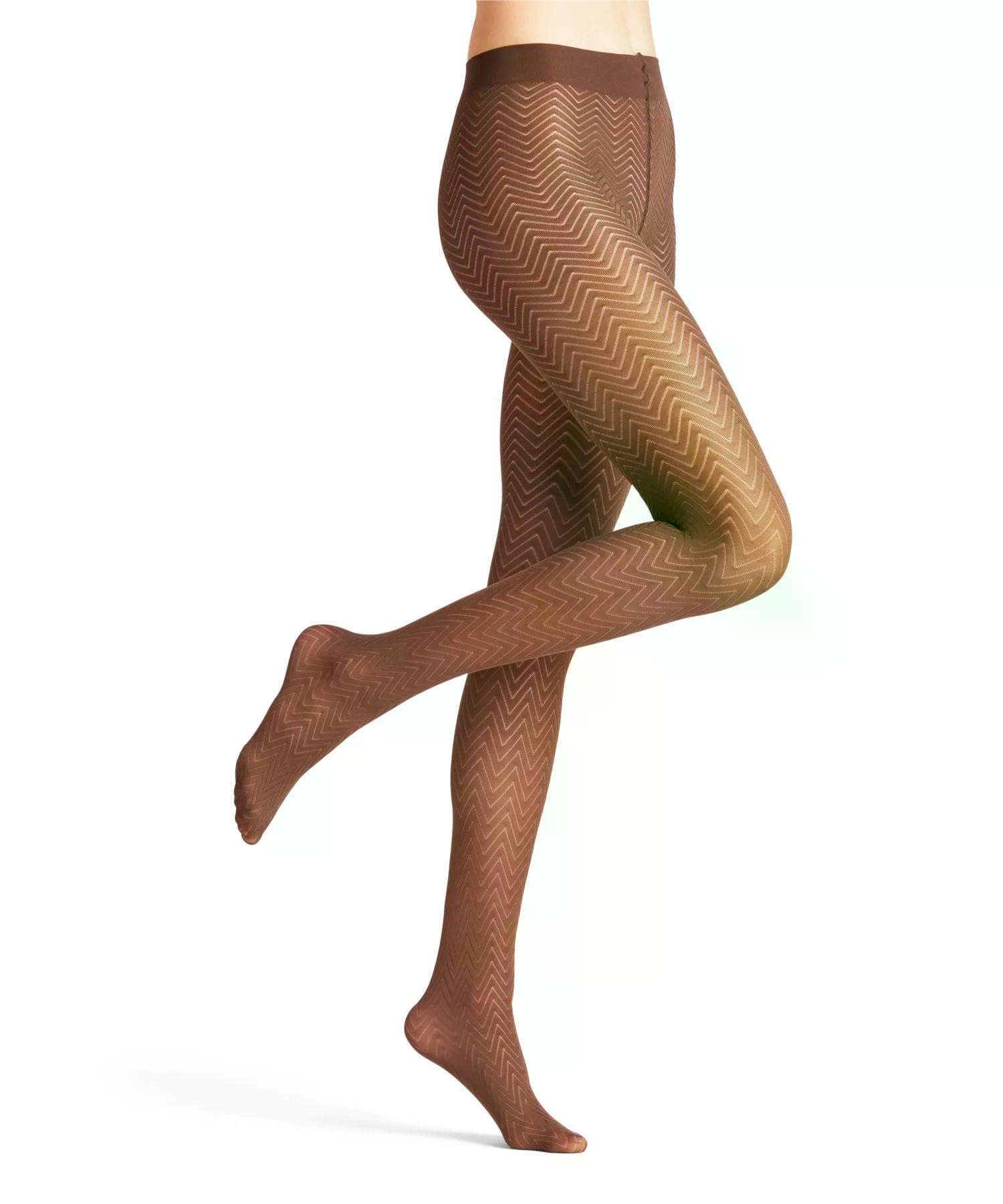 falke-chevron-50-den-strumpfhose-schwarz-gemustert-zickzack image 6