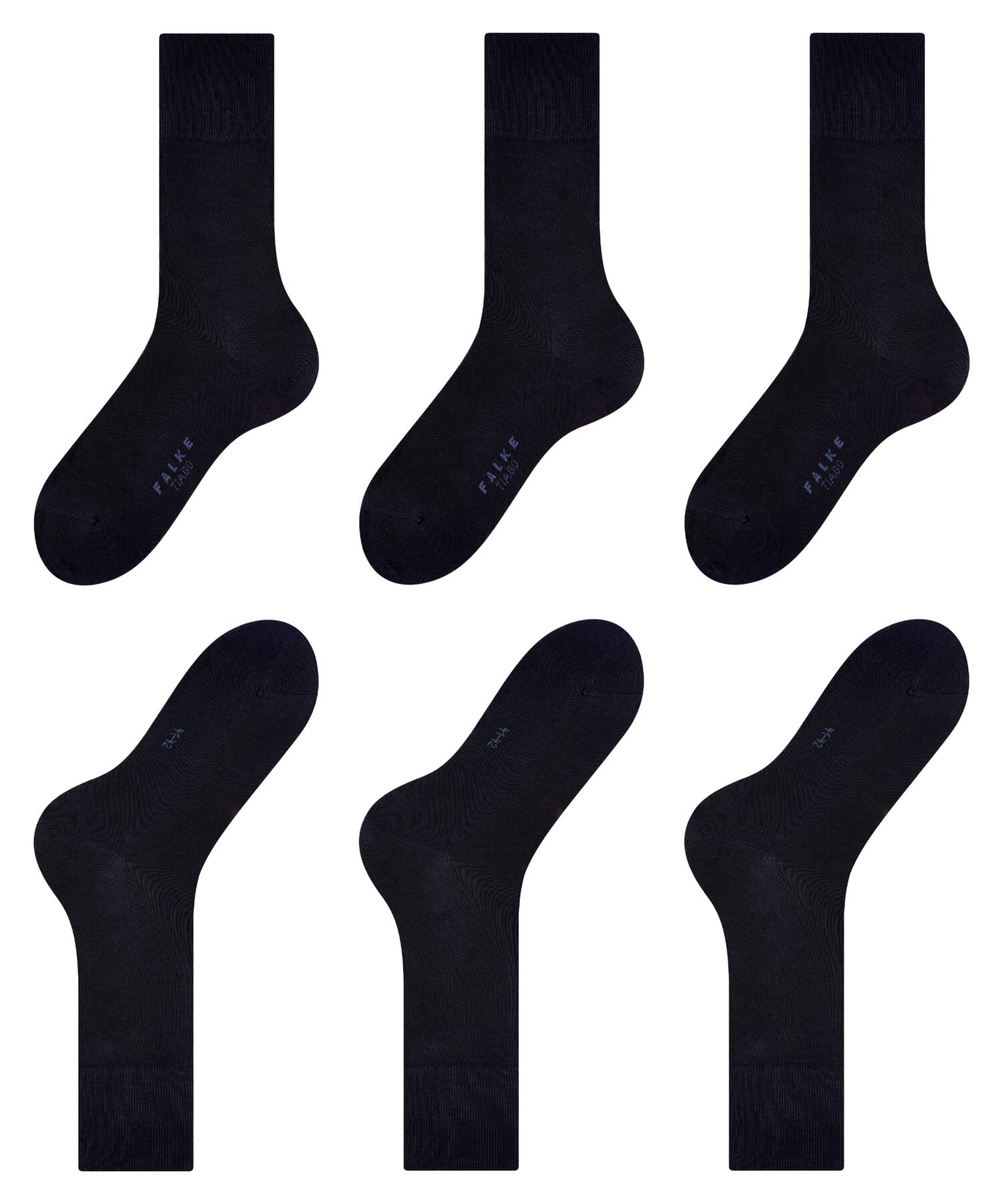 falke-tiago-herrensocken-schwarz-3-paar-bio-baumwolle image 5