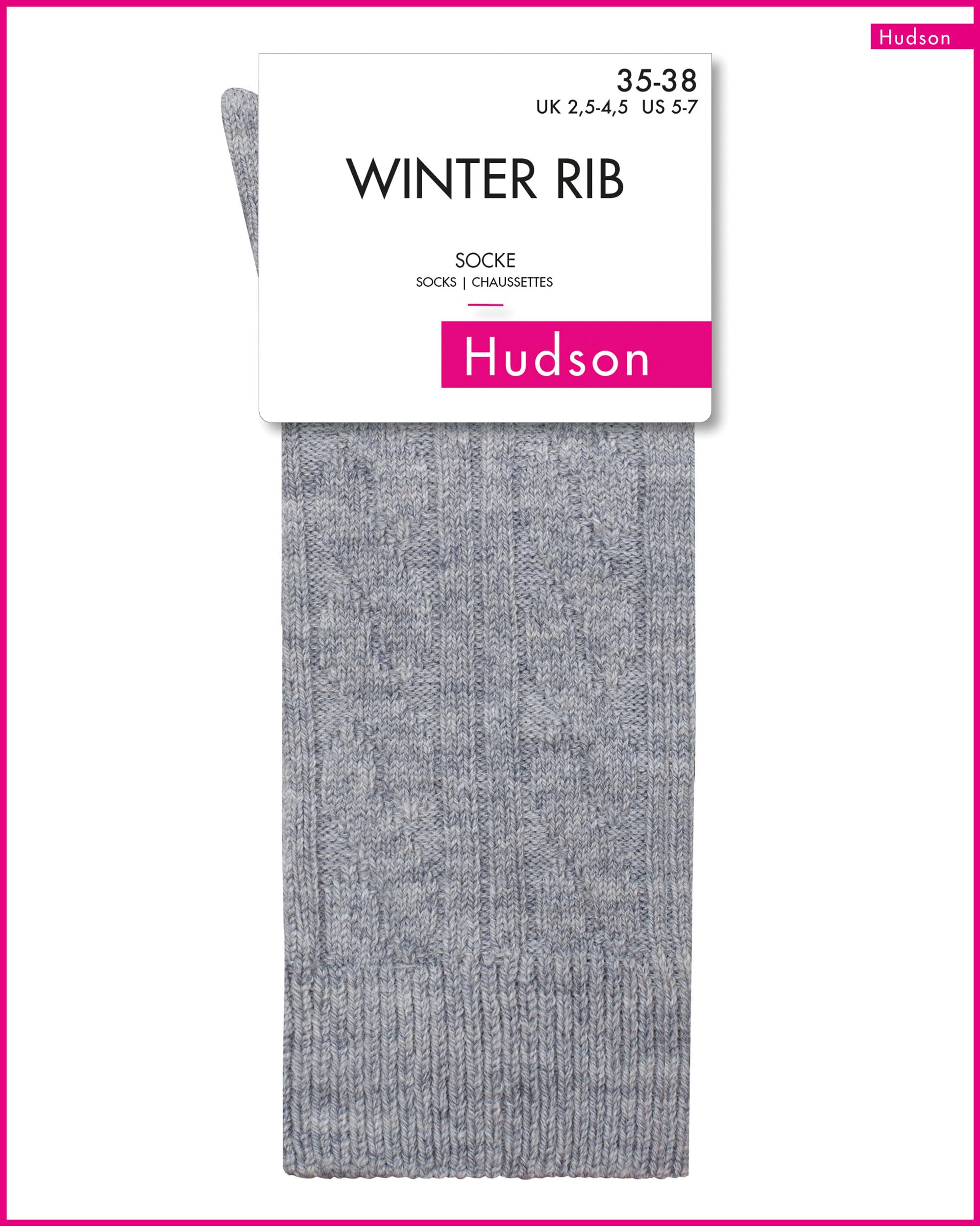 hudson-winter-plait-socken-gr-39-42-schwarz-zopfmuster image 5