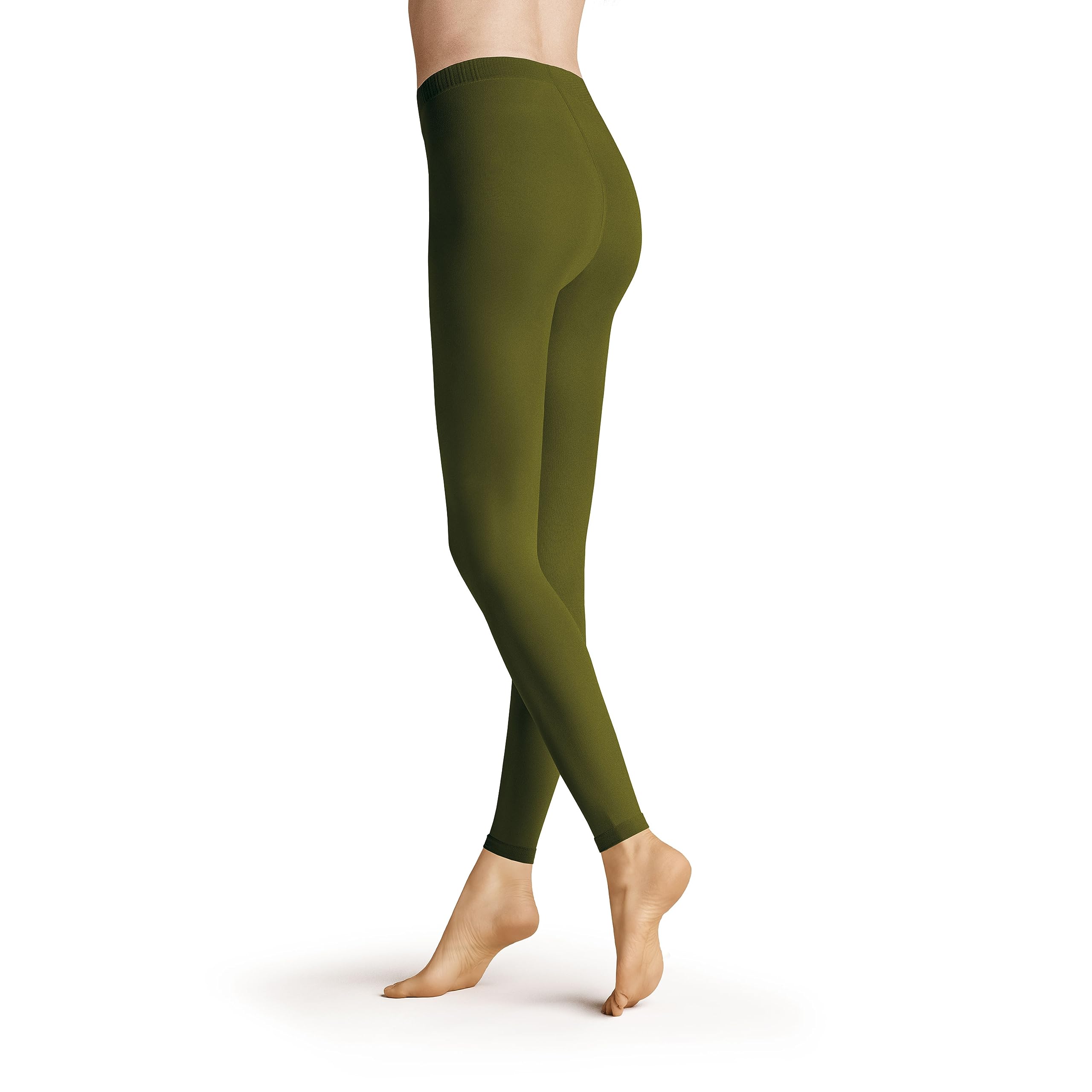 hudson-micro-50-damen-leggings-olive-semi-blickdicht image 1