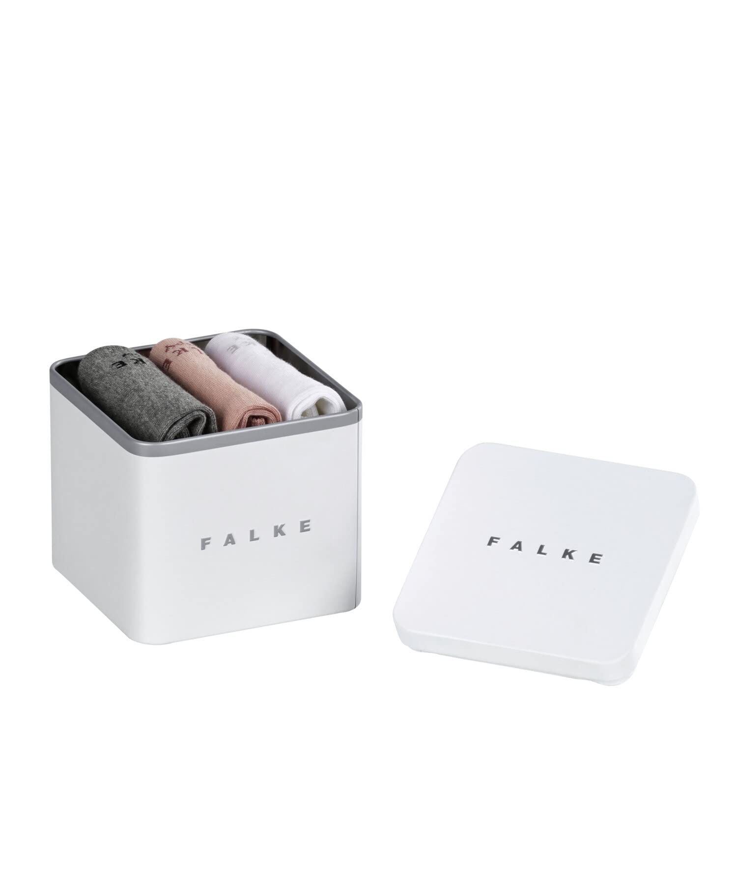 falke-happy-box-uni-sneakersocken-damen-3-paar-grau-rosa-gr-35 image 3