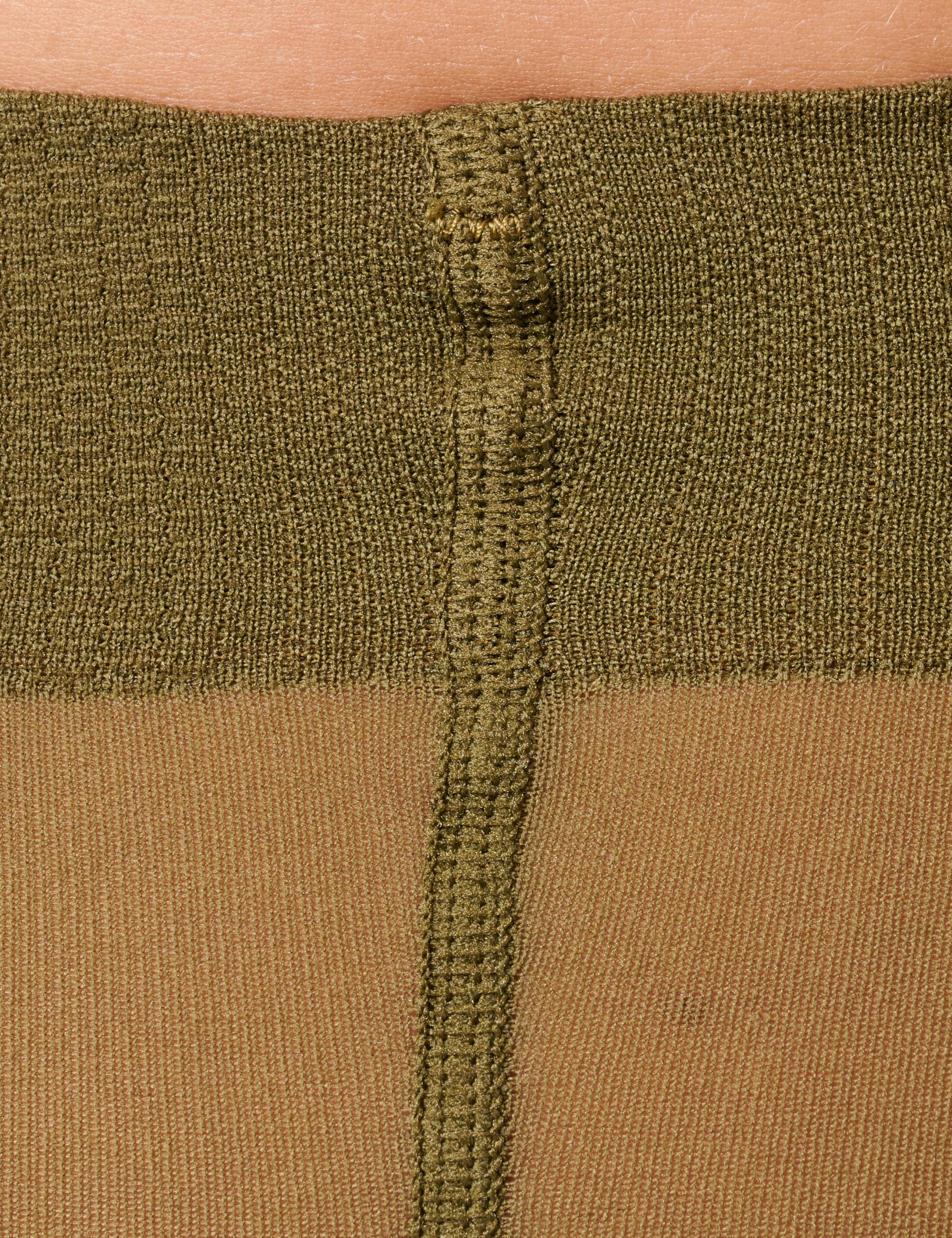 hudson-micro-50-damen-leggings-olive-semi-blickdicht image 2