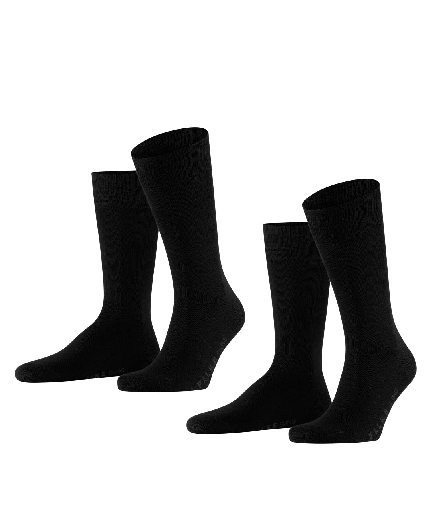 falke-swing-socken-herren-schwarz-2er-pack-baumwolle image 8