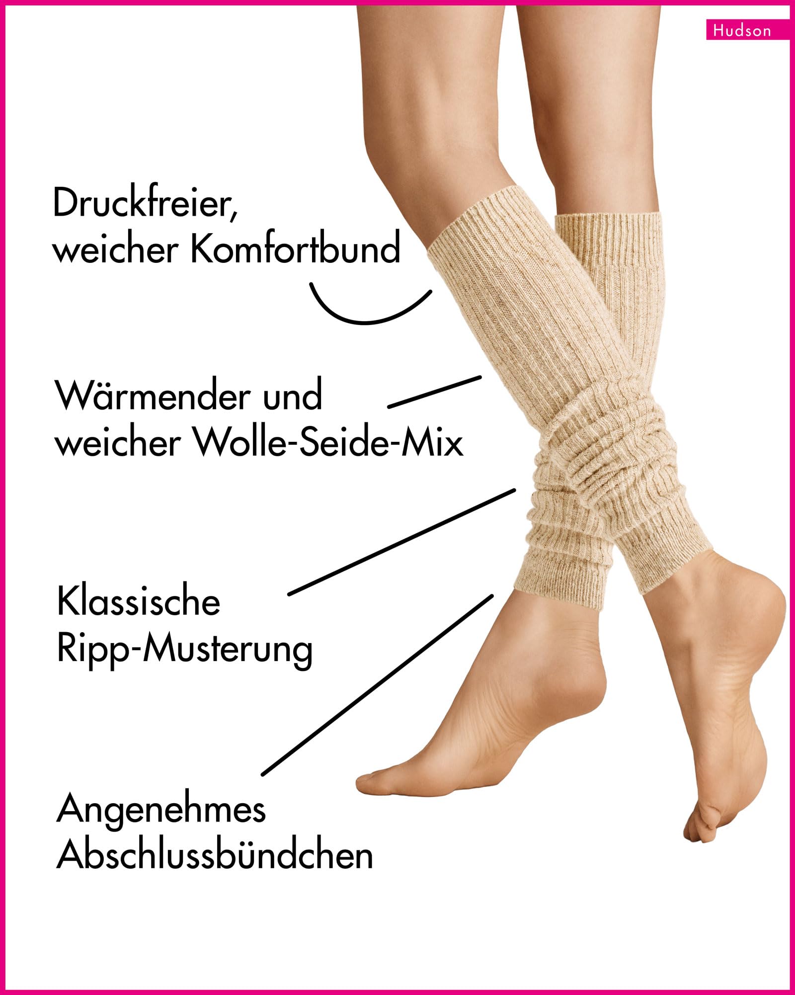 hudson-winter-rib-stulpe-damen-biber-meliert-w-rmend image 2