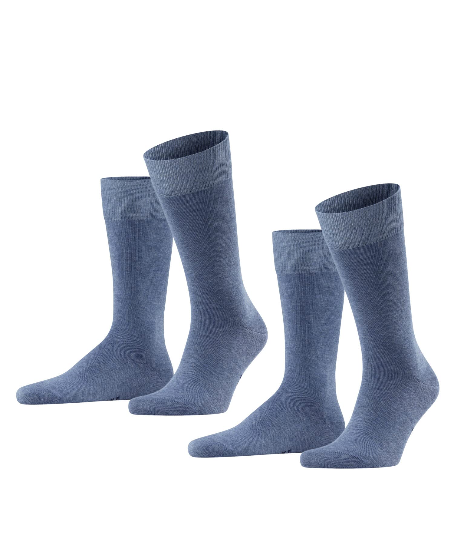 falke-happy-herrensocken-grau-39-42-baumwolle-2-paar image 8