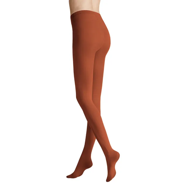 hudson-micro-50-strumpfhose-38-40-burnt-orange-semi-blickdicht image 1