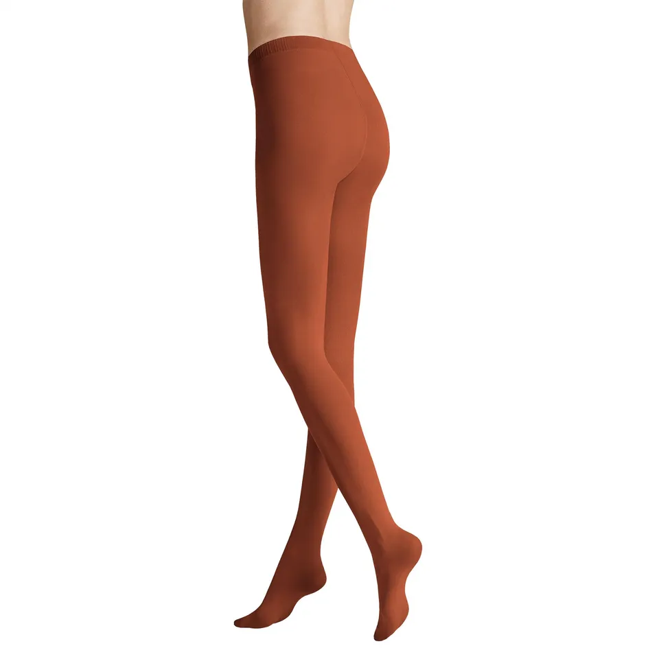 hudson-micro-50-strumpfhose-38-40-burnt-orange-semi-blickdicht image 1