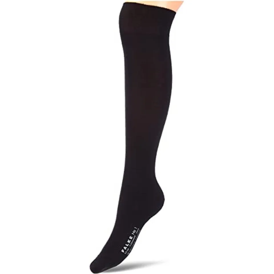 falke-no-1-kniestr-mpfe-kaschmir-damen-einfarbig-warm image 1