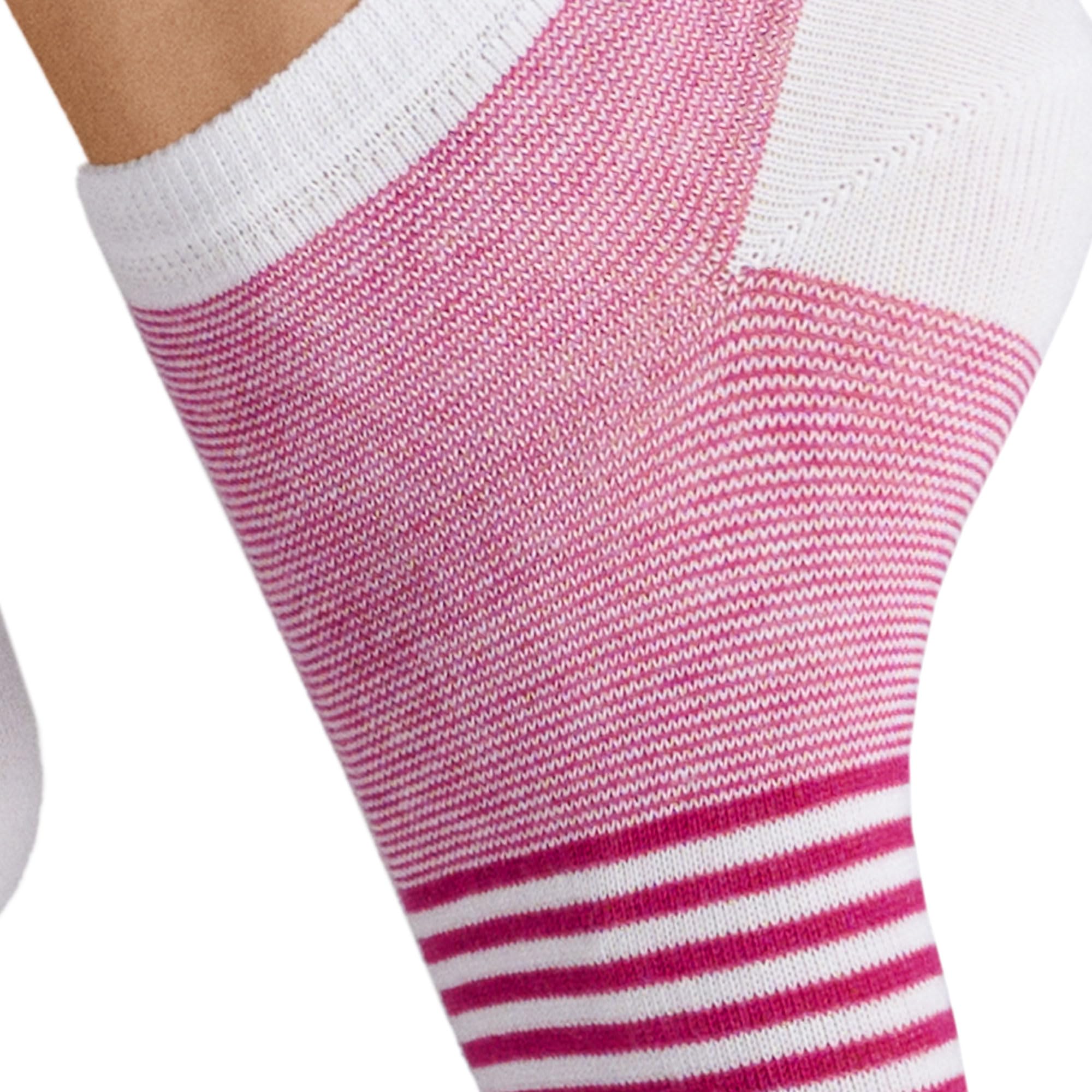 hudson-sporty-stripe-sneaker-socken-fuxia-35-38-streifen image 2