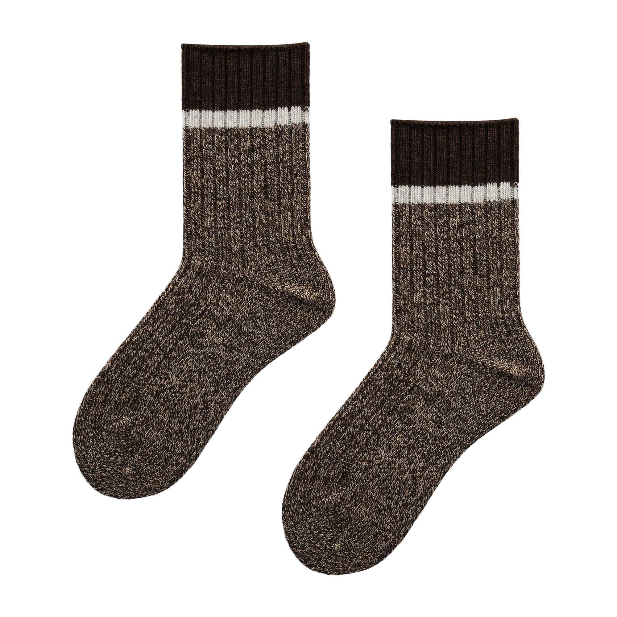 hudson-cozy-twist-damen-socken-ochre-brown-1er-pack-druckfrei image 5