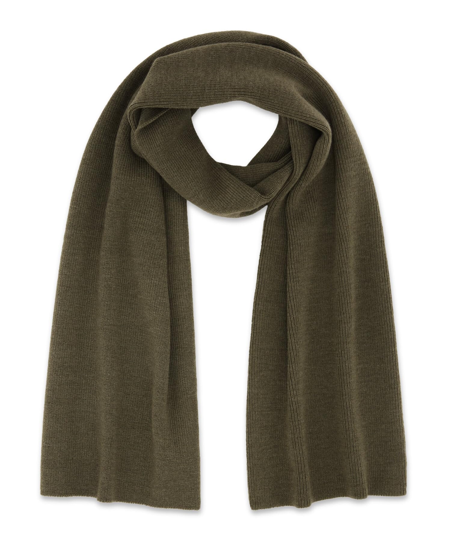 falke-scarf-half-cardigan-merino-schal-wolle-braun-170-cm image 5