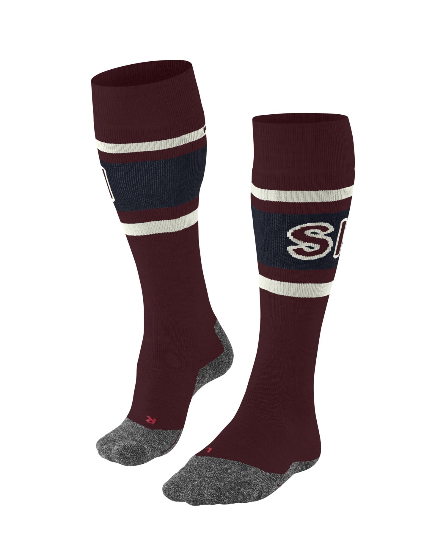 falke-sk2-wool-skisocken-merino-rot-merlot-8117 image 1