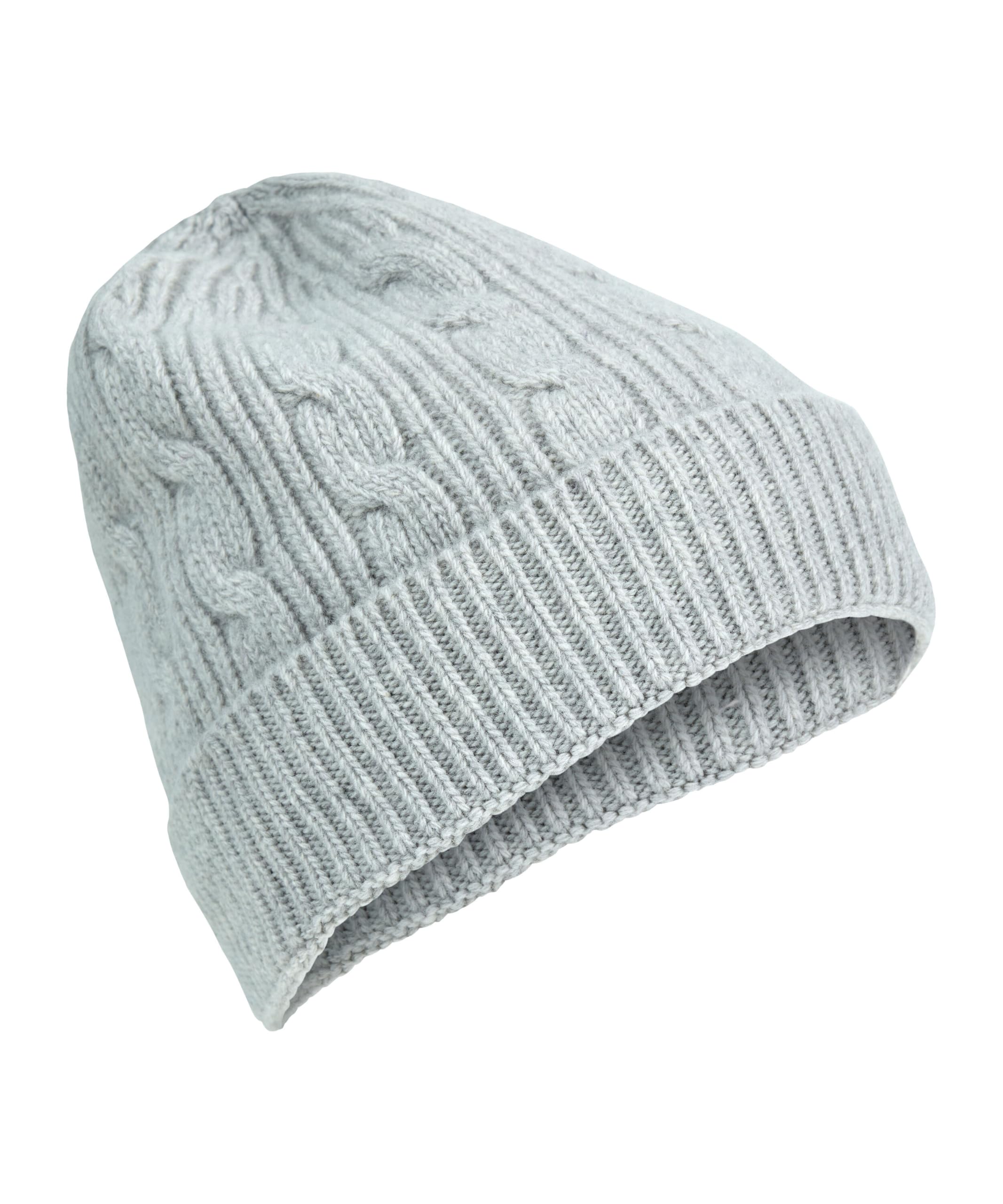 falke-basic-hat-cable-knit-m-tze-beige-cream-schurwolle image 5