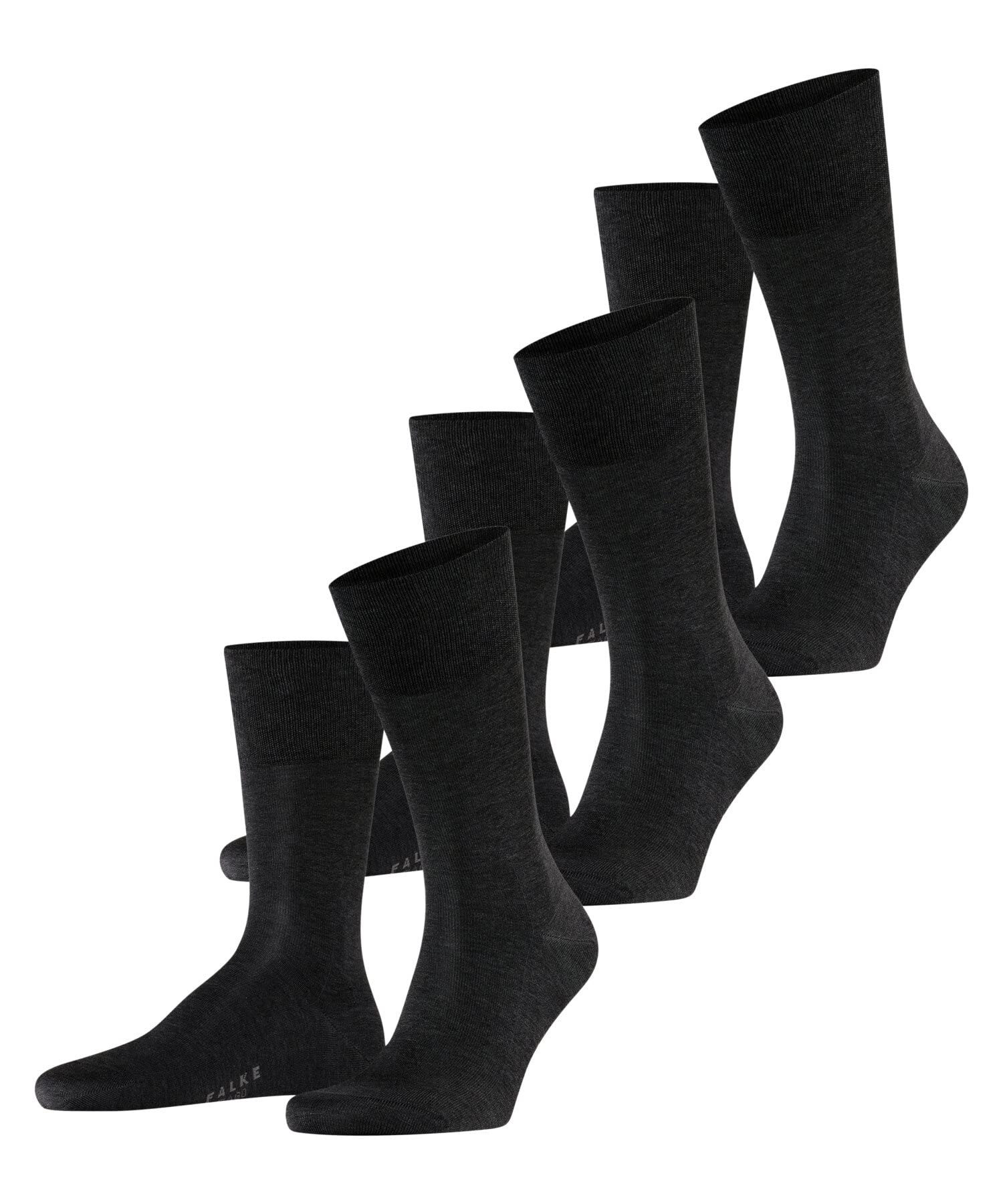 falke-tiago-herrensocken-schwarz-3-paar-bio-baumwolle image 7