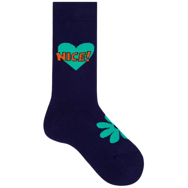 hudson-nice-damen-socke-royalblau-35-38-herz image 1