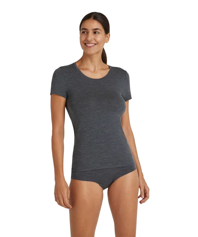 falke-daily-climawool-damen-t-shirt-schwarz-l-wolle image 1