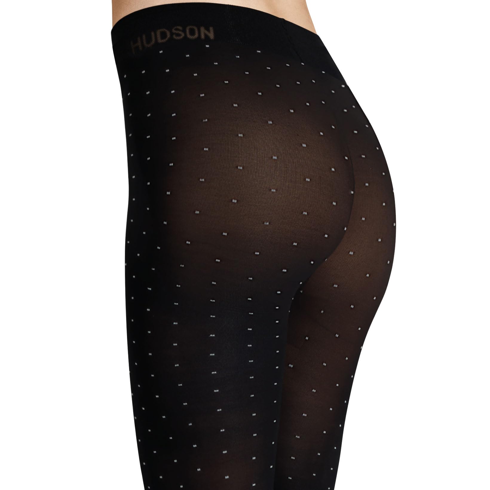 hudson-cozy-dot-strumpfhose-60-den-schwarz-38-40-gepunktet image 2