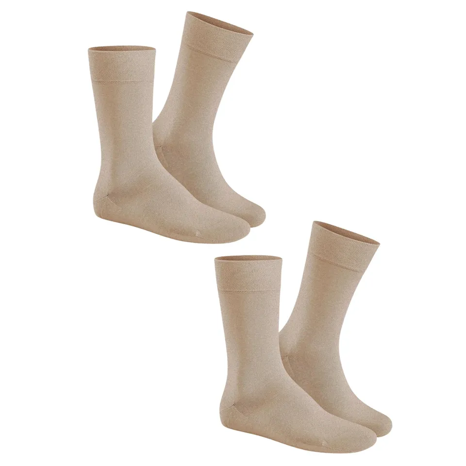 hudson-only-socken-2er-pack-beige-meliert-bund image 1