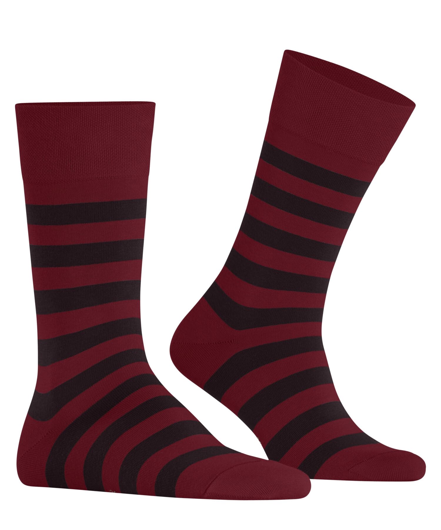 falke-sensitive-mapped-line-socken-rot-baumwolle image 3