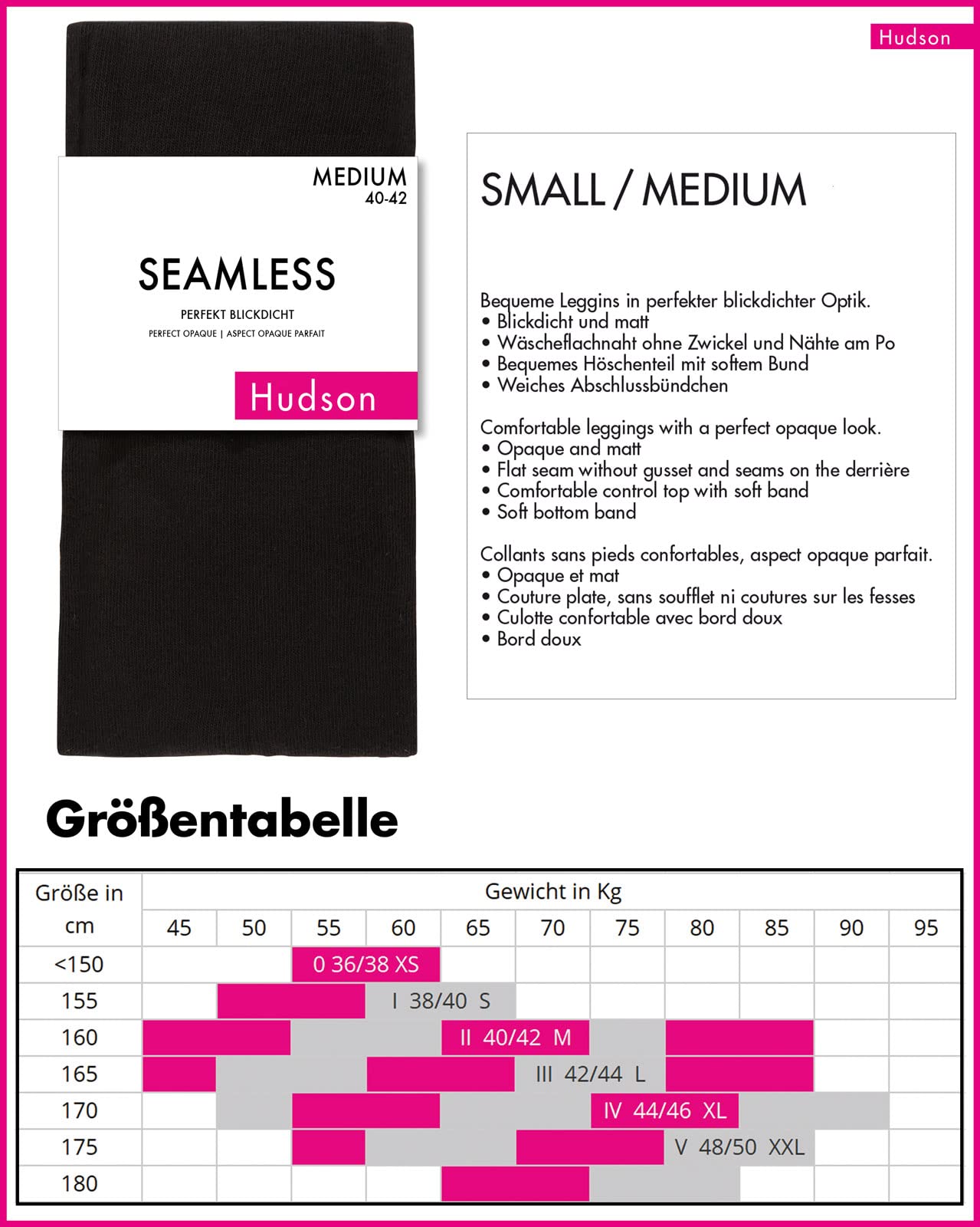hudson-seamless-leggings-anthrazit-90-den-blickdicht image 5
