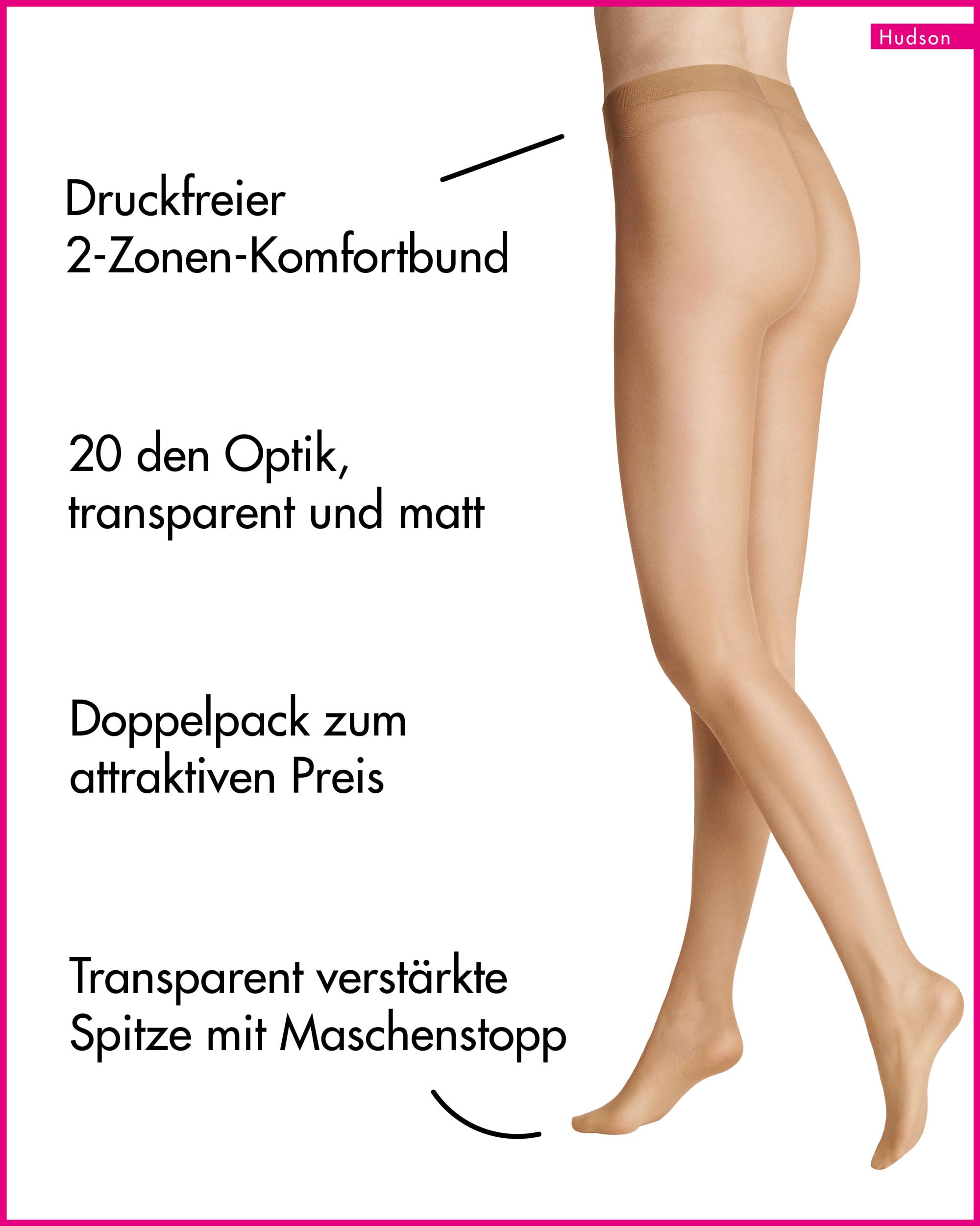 hudson-simply-20-strumpfhose-matt-20-den-2er-pack image 2