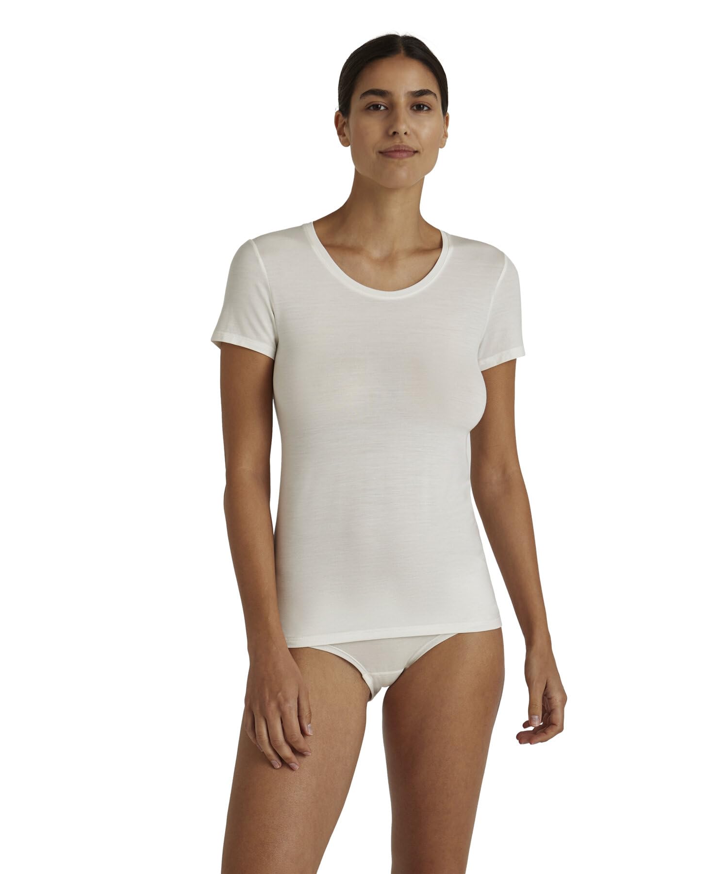falke-daily-climawool-damen-t-shirt-schwarz-l-wolle image 8
