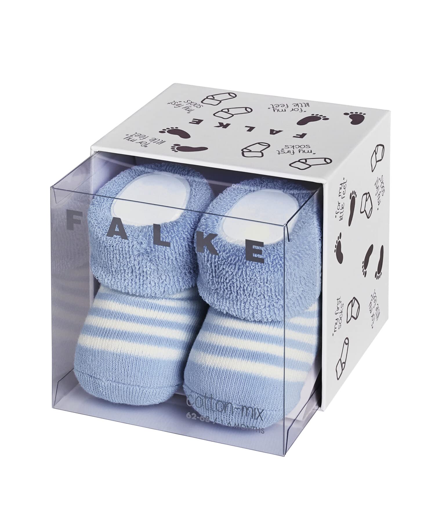 falke-erstlingsringel-babysocken-baumwolle-wei-62-68 image 8