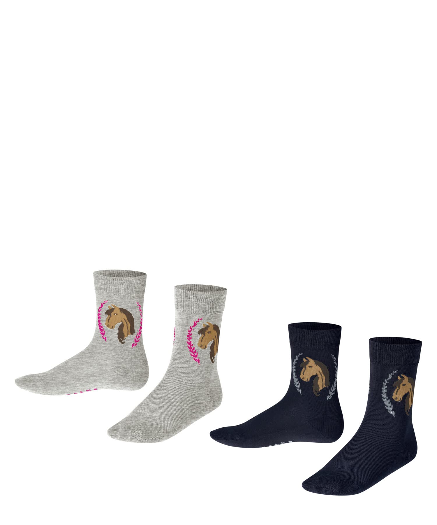 falke-horse-kindersocken-2-pack-pferd-23-26 image 1
