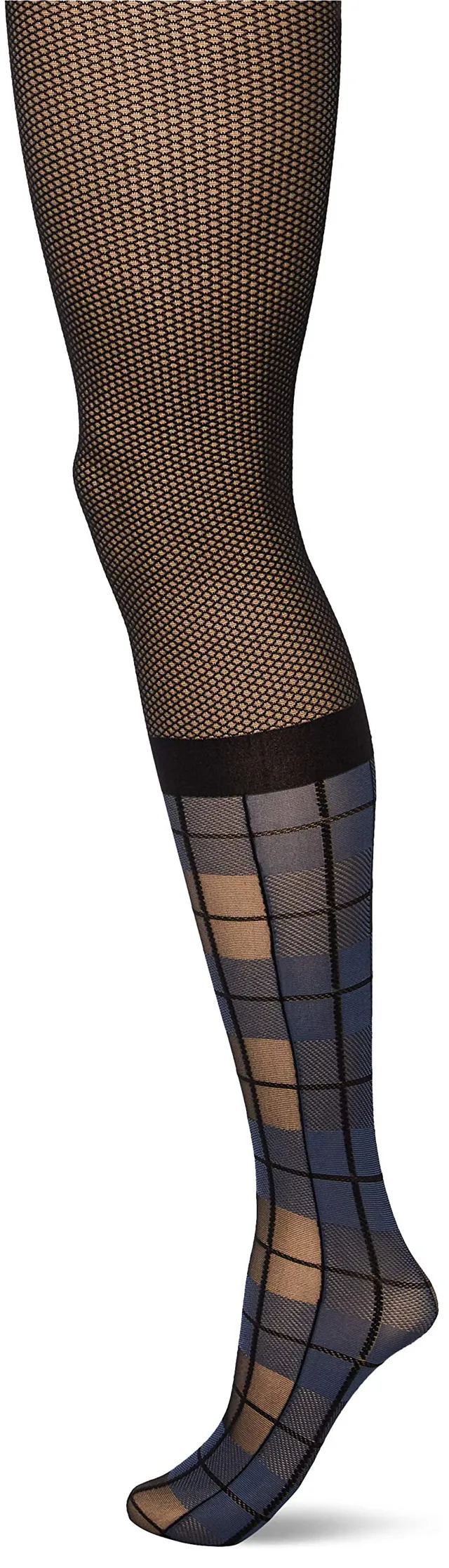 hudson-ornate-fashion-strumpfhose-38-40-glencheck image 1