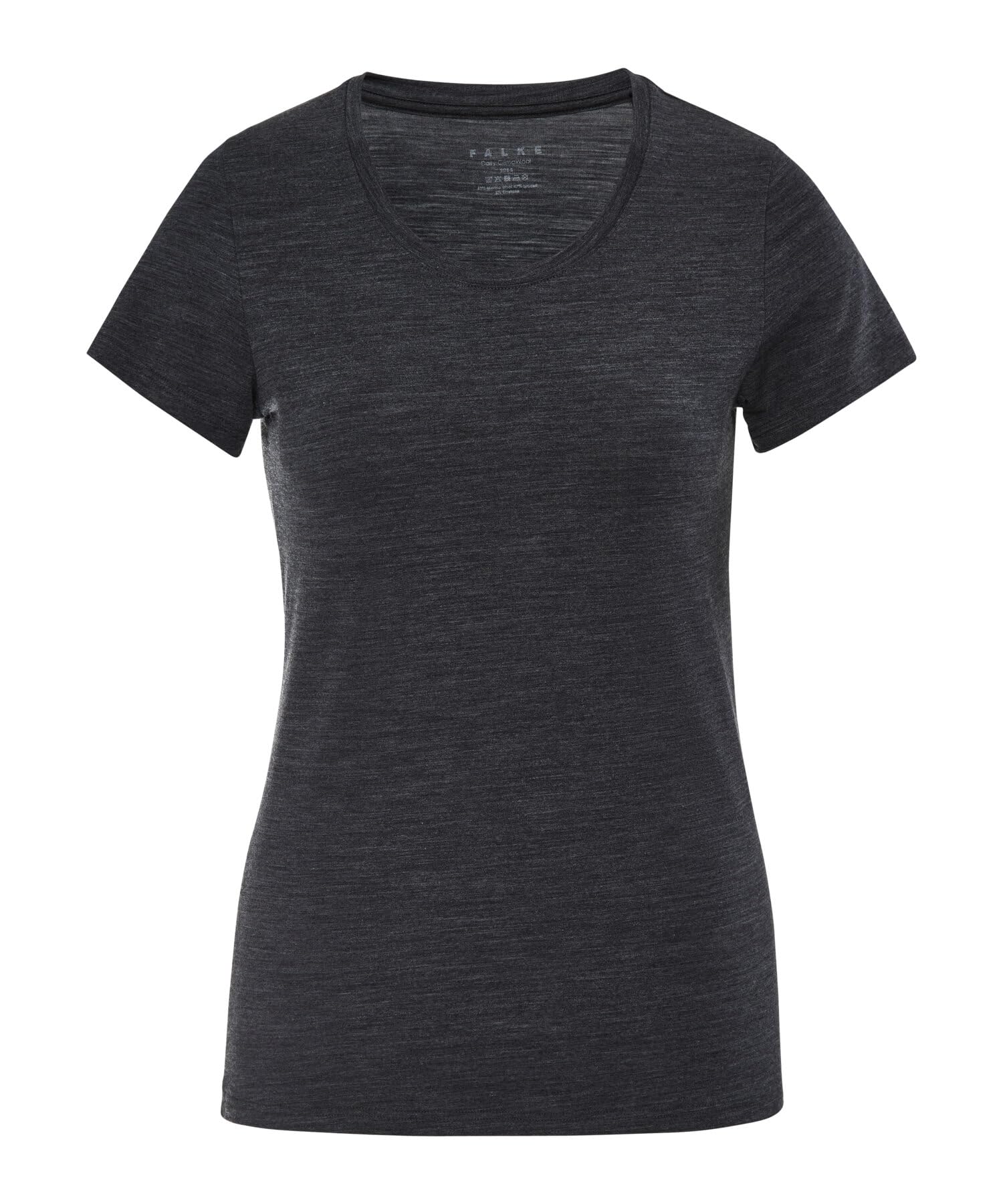 falke-daily-climawool-damen-t-shirt-schwarz-l-wolle image 7