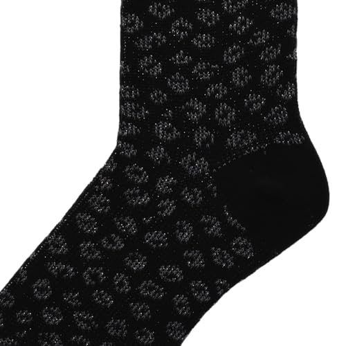 hudson-playful-leo-socken-black-leo-muster-glitzer image 5