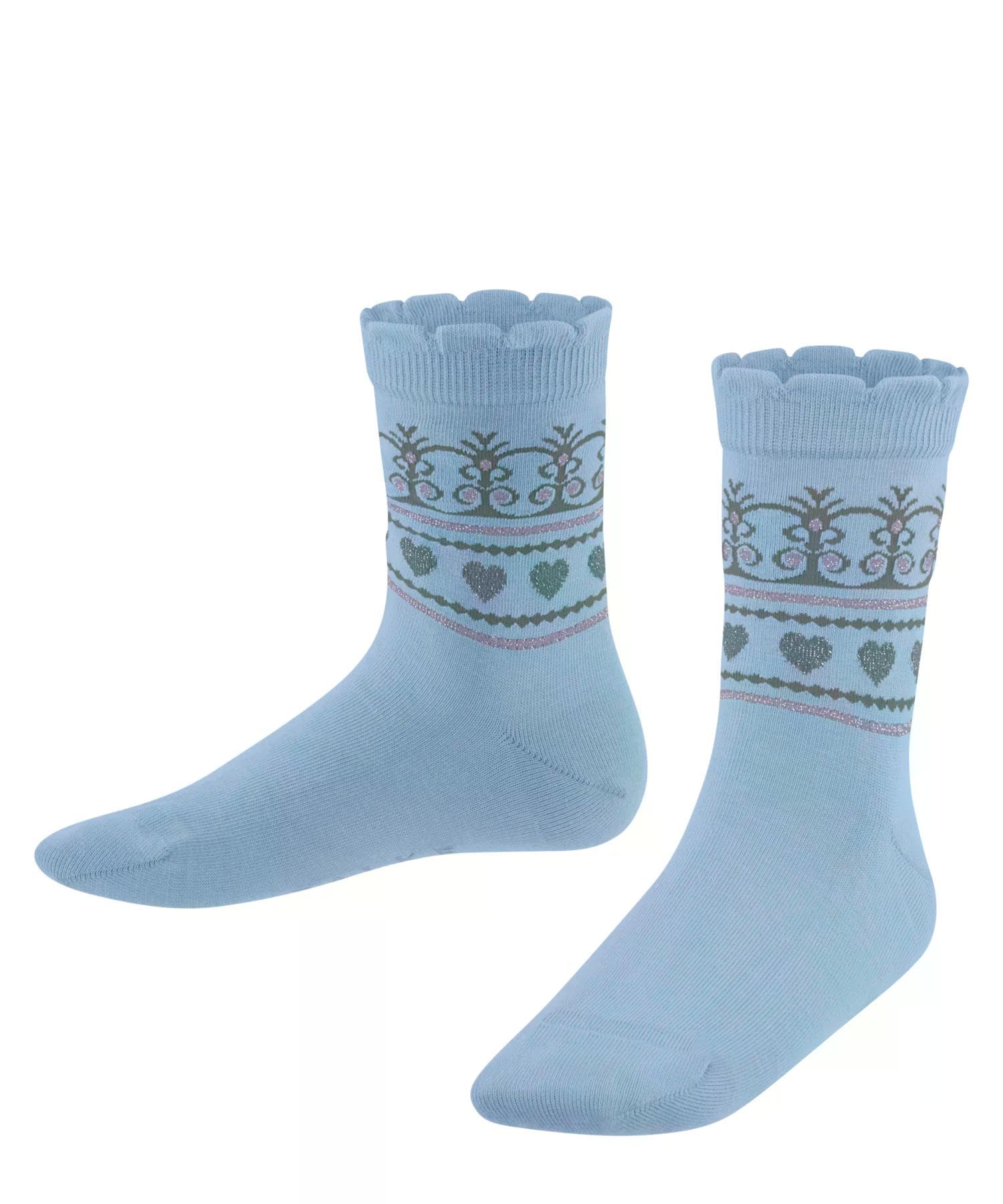 falke-shiny-icecrown-kindersocken-baumwolle-krone-glitzer image 6
