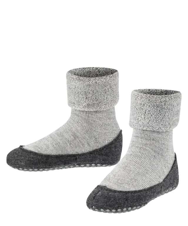 falke-cosyshoe-minis-stoppersocken-kinder-grau-noppen image 1