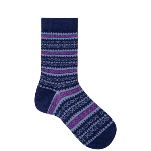 hudson-nordic-fashion-socke-deep-red-1er-pack-muster image 7