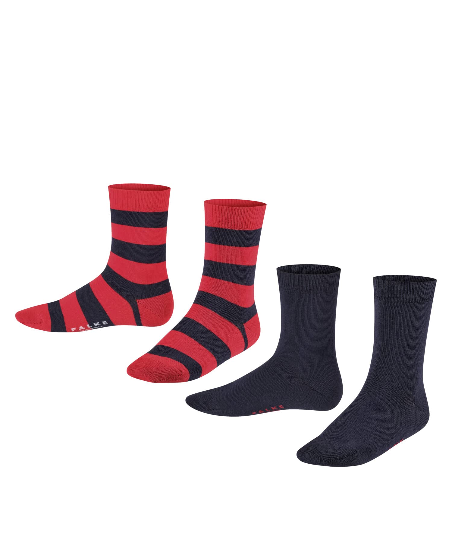 falke-happy-stripe-kinder-socken-marine-2-paar-31-34 image 7