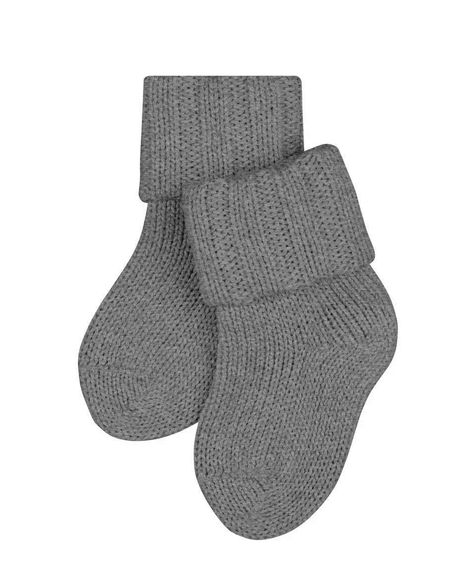 falke-flausch-babysocken-beige-wolle-baumwolle-gr-80-92 image 1
