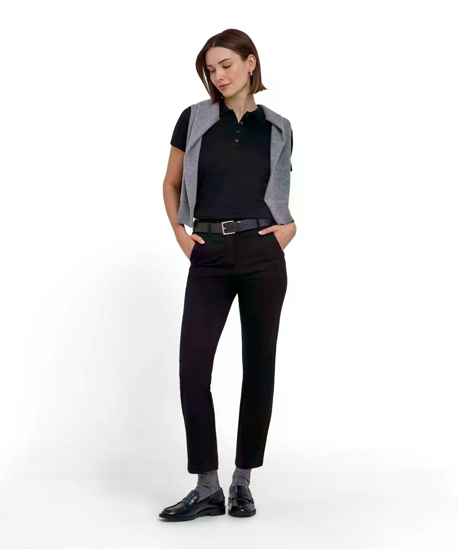 falke-basic-apparel-poloshirt-damen-wei-pima-baumwolle image 3