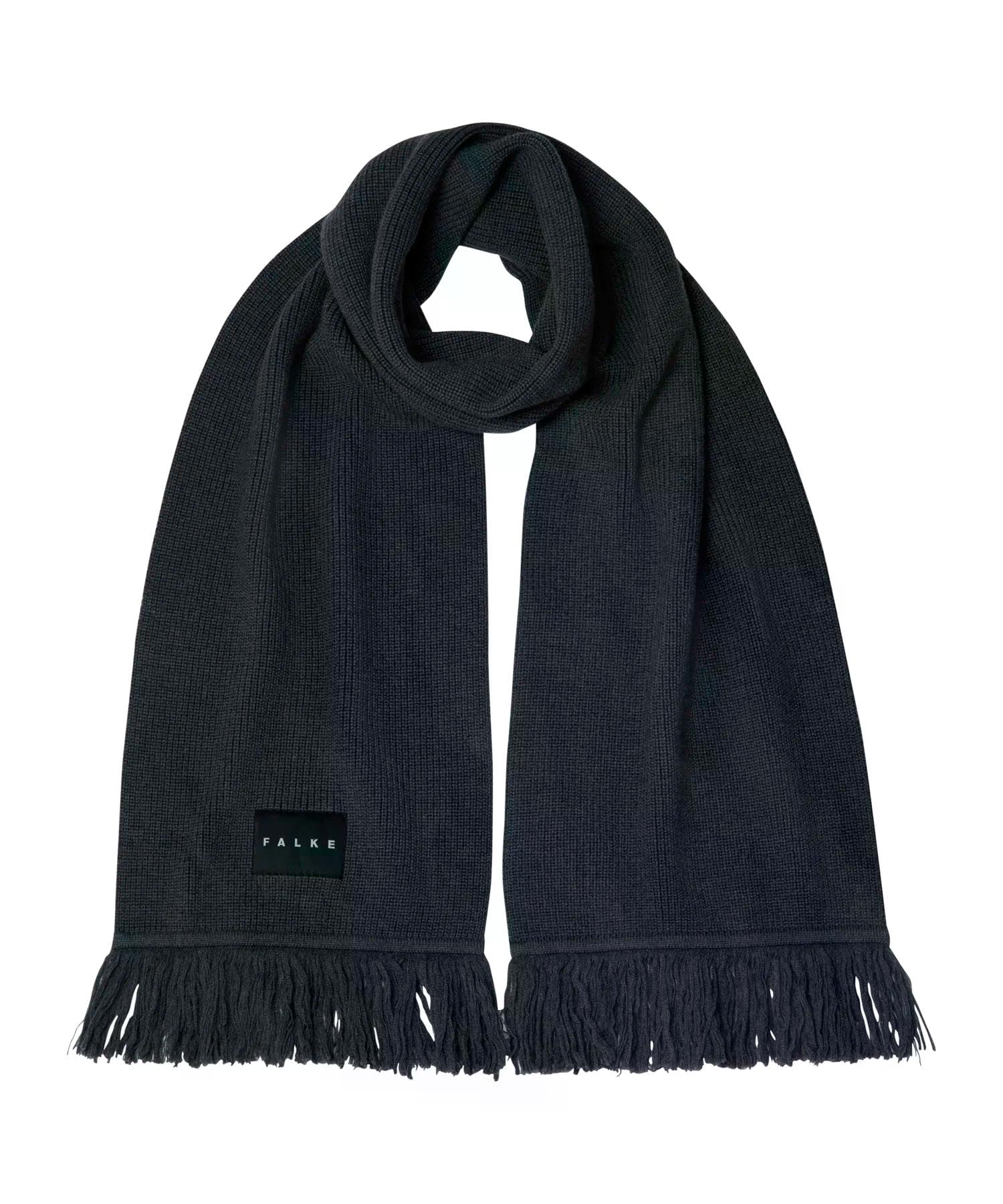 falke-basic-apparel-schal-merinowolle-grau-200-cm image 1