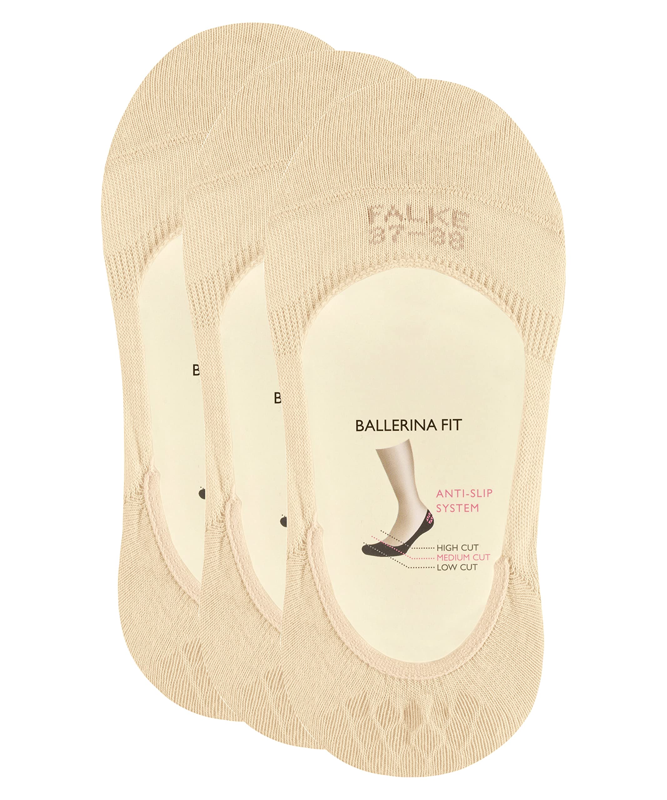 falke-invisible-step-f-linge-3-paar-baumwolle-silikonhalt image 6