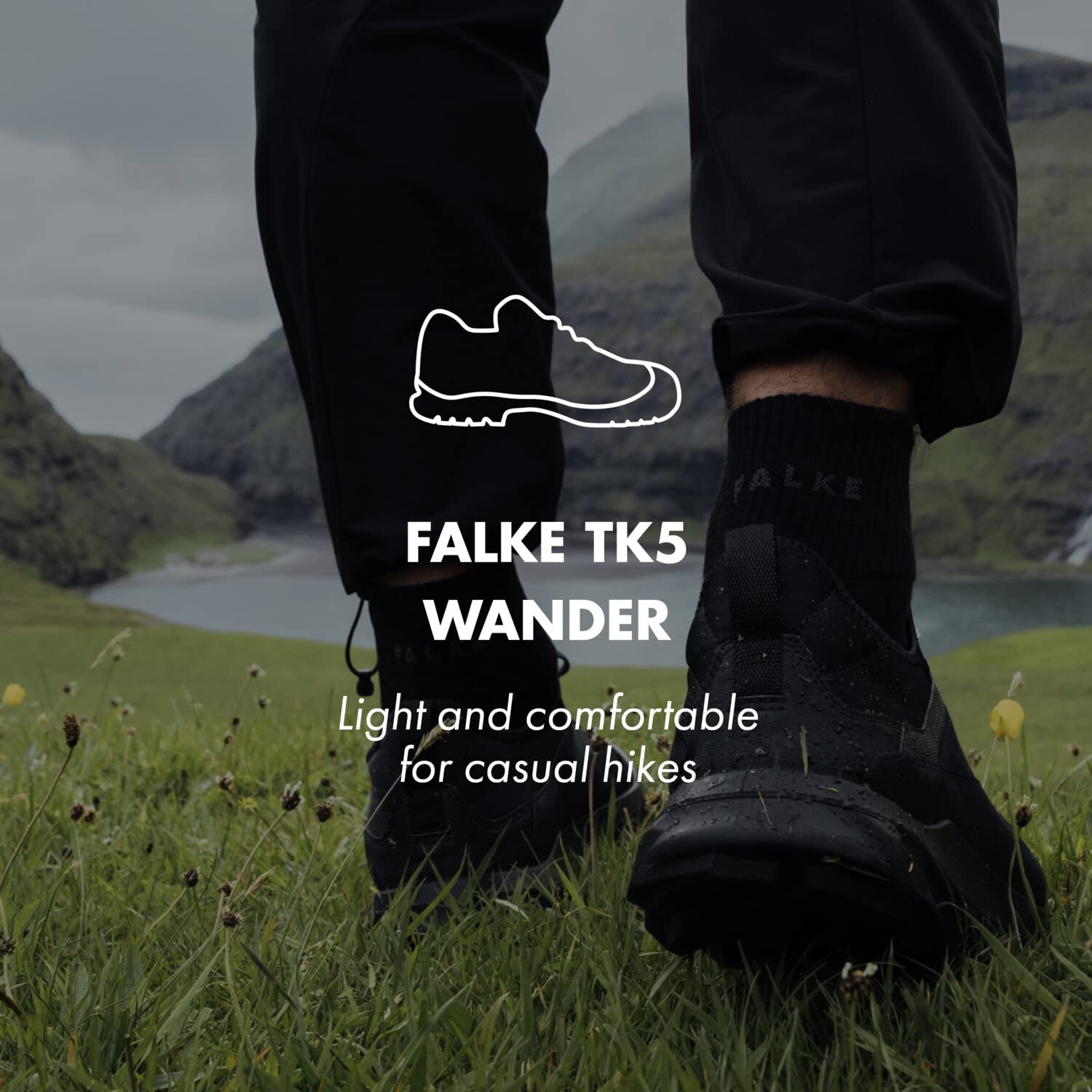 falke-tk5-wandersocken-herren-wolle-schwarz-1-paar image 6
