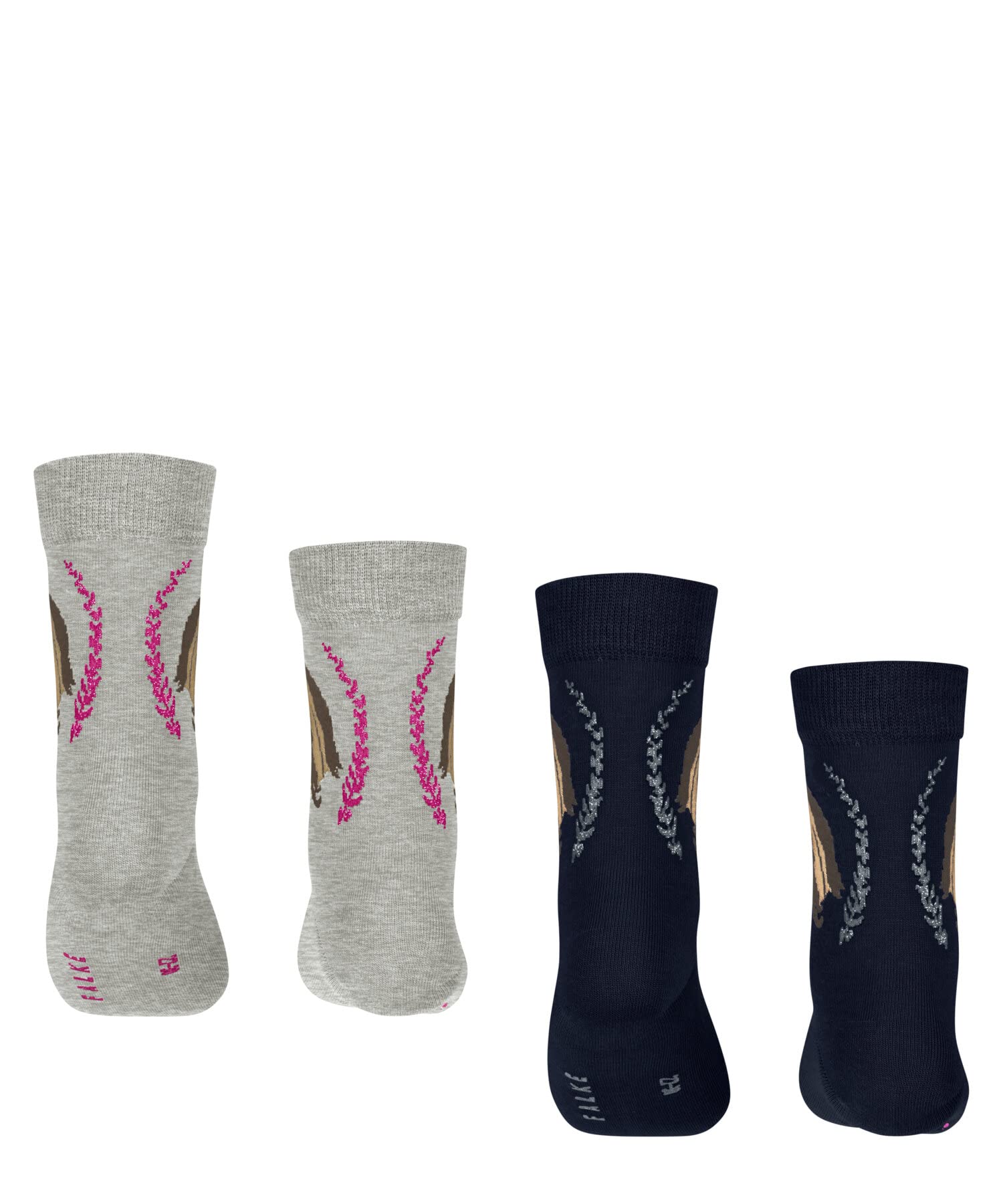 falke-horse-kindersocken-2-pack-pferd-23-26 image 2