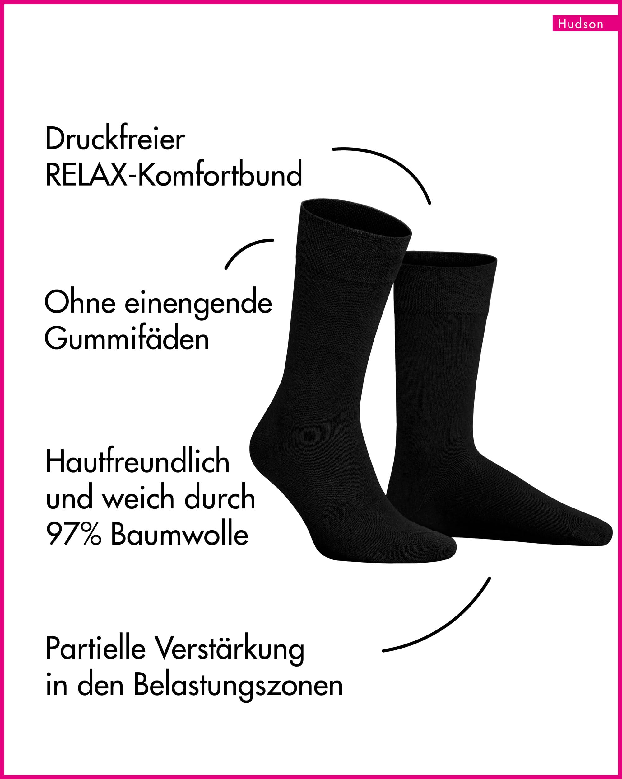 hudson-relax-cotton-herrensocken-gr-43-44-baumwolle image 2