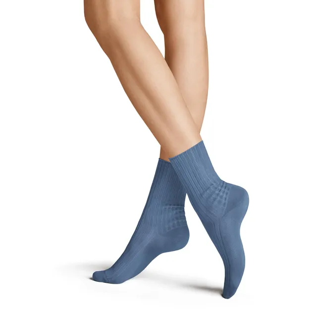 hudson-classic-rib-socken-damen-steel-blue-39-42-rippe image 1
