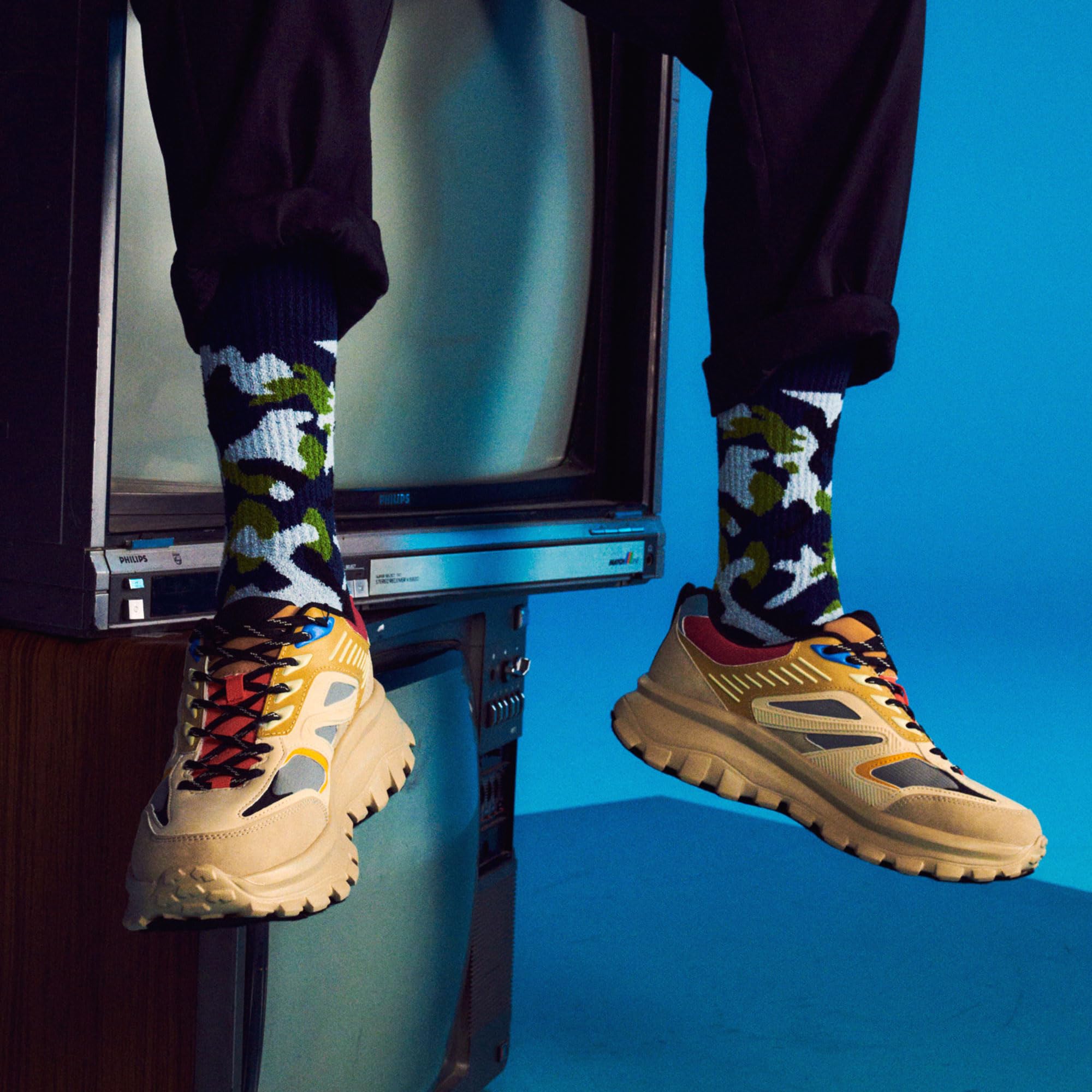 hudson-camouflage-socken-marineblau-43-46-tarnmuster image 5