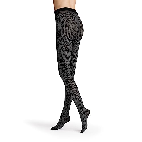 hudson-graphic-fashion-strumpfhose-schwarz-allover-melange image 4